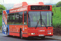 An Arriva bus converted to run on Autogas